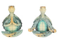 Turtle in Meditating Pose with Marble Finish – 17cm