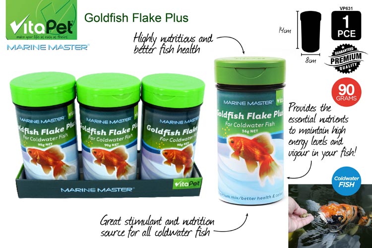 1 Piece Goldfish Flake Plus - 90 g