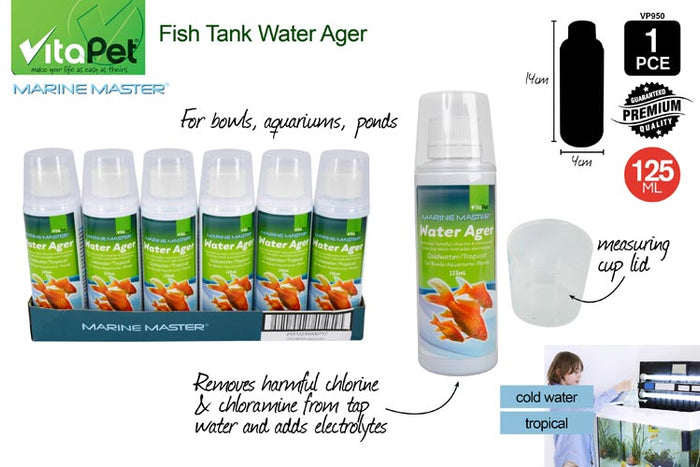 1 Piece Fish Tank Water Ager - 125 ml