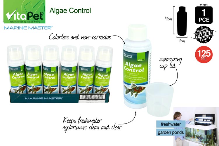 1 Piece Fish Tank Algae Control - 125 ml
