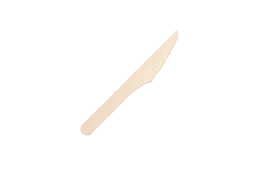 FSC Wood Knife - 165mm - 24 Pack