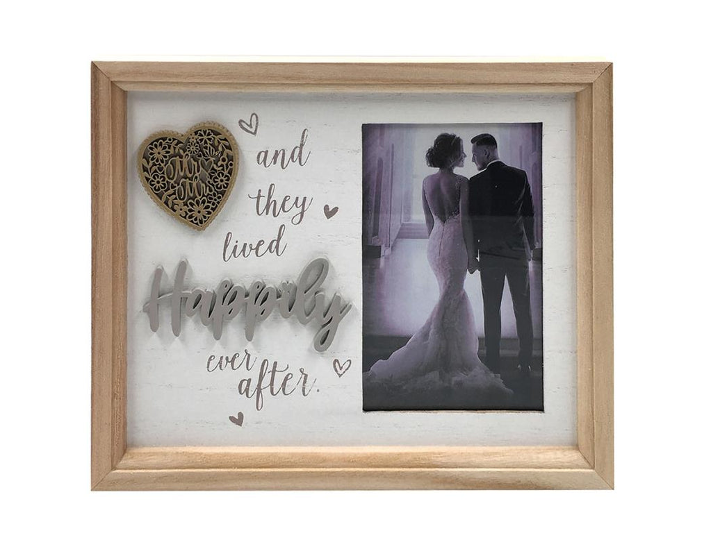 Happily Ever After Photo Frame – 25 × 20cm