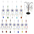 Zodiac Suncatcher with Coloured Beads 12 Assorted