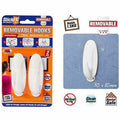 2pce Self-Adhesive Hooks-1.5KG-Rem-8cmH