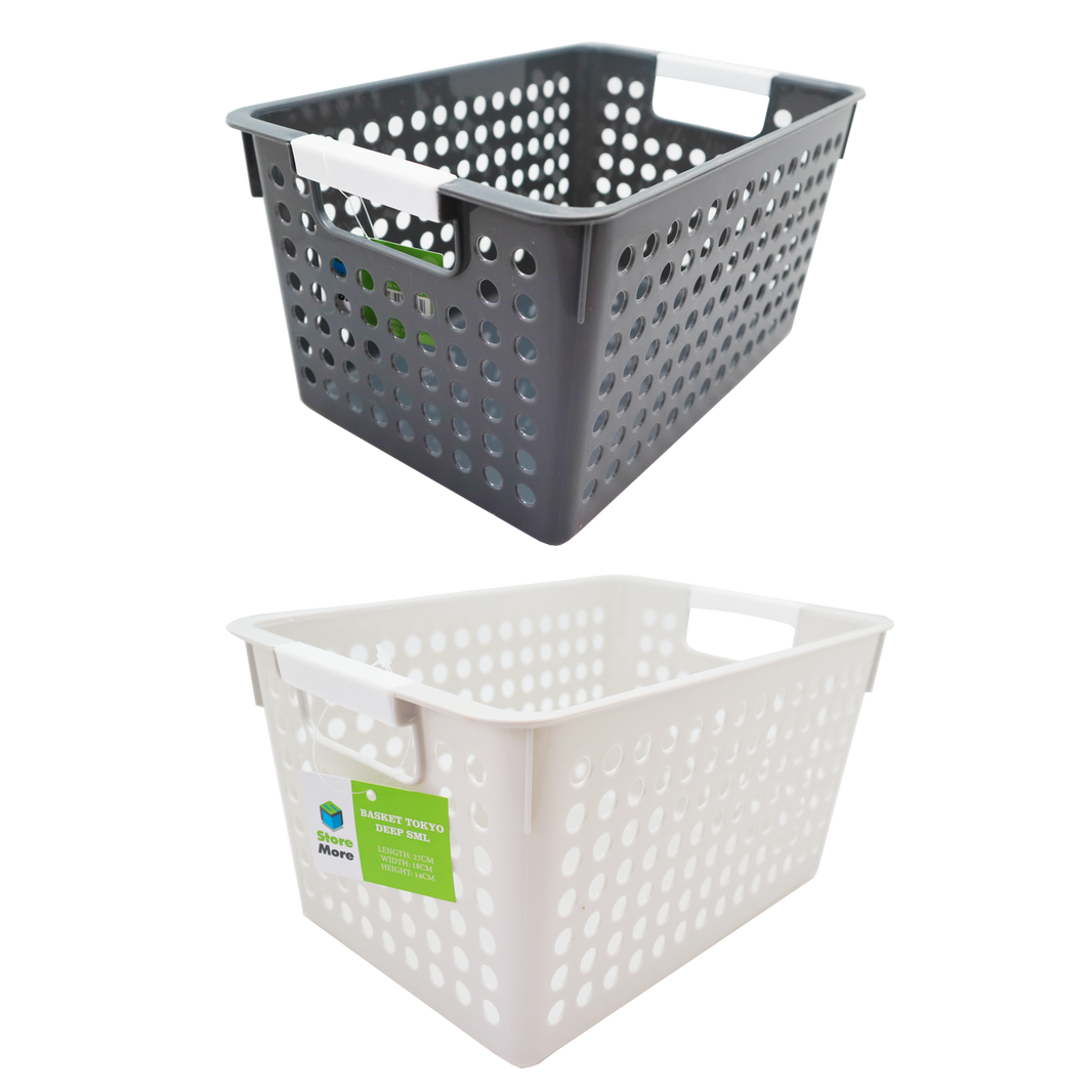 Tokyo Basket Deep Sml 27 x 18 x 14 product photo - Price Busters Variety