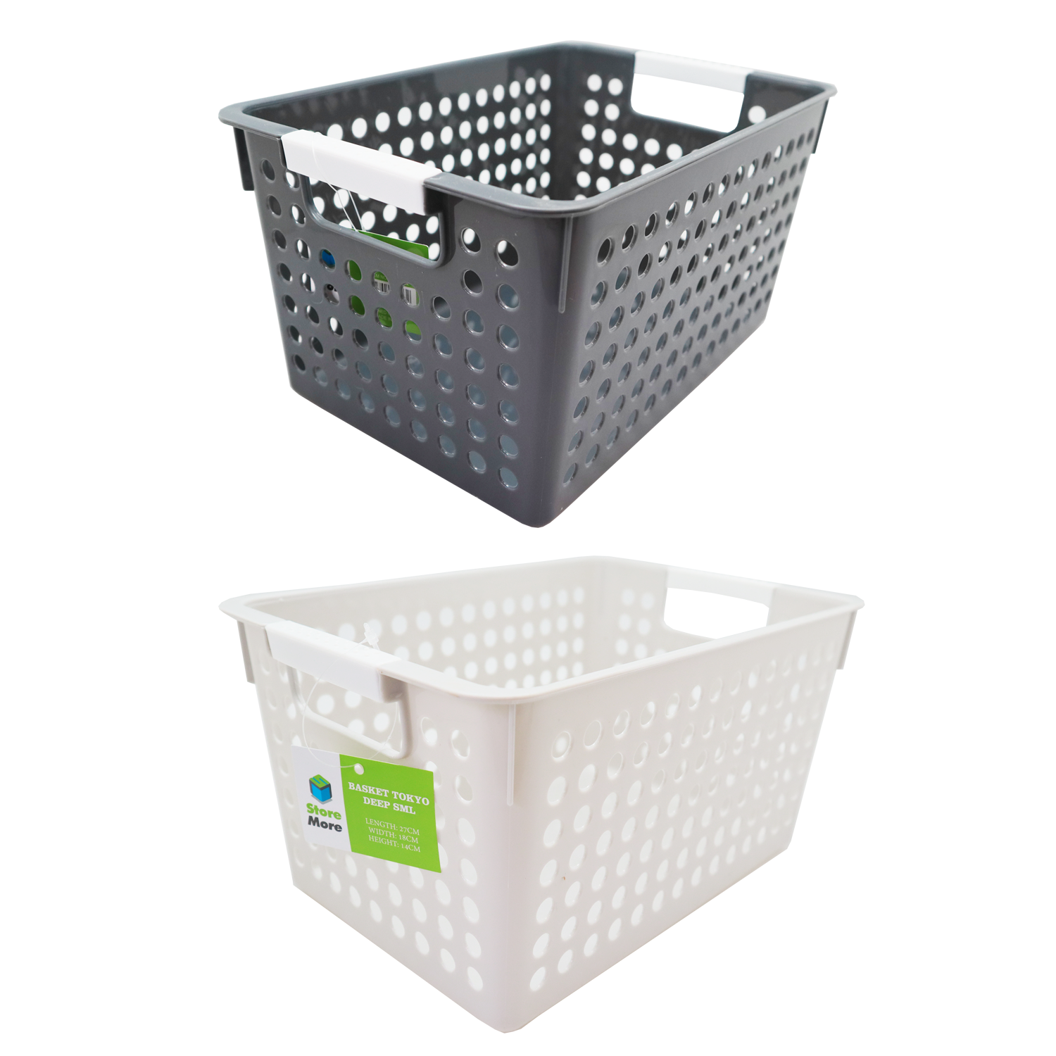 Tokyo Basket Deep Sml 27 x 18 x 14 product photo - Price Busters Variety