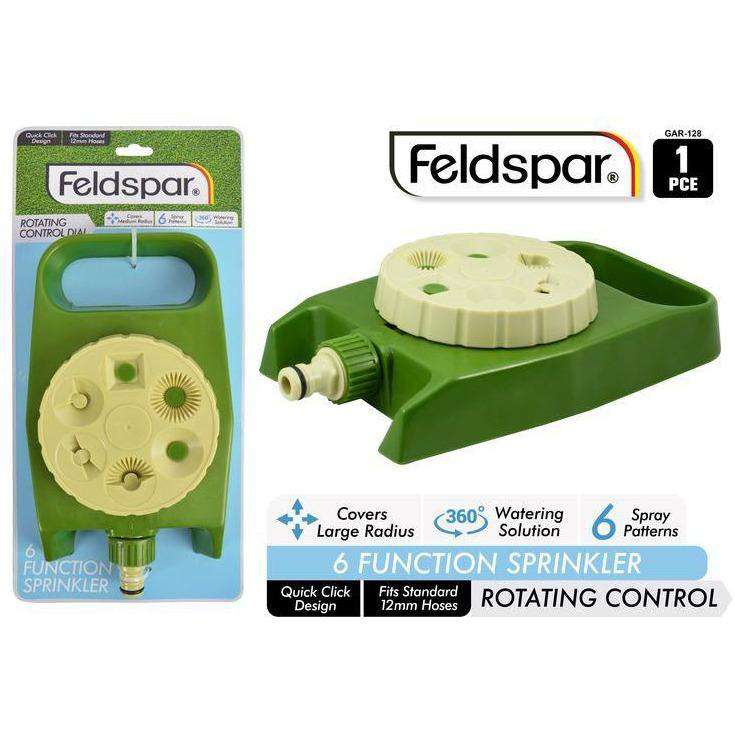 1pce 6-Function Stationary Sprinkler-ABS