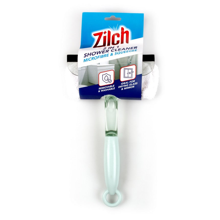 Shower & Glass 2in1 Microfibre Squeegee - Laundry product at Price Busters Variety