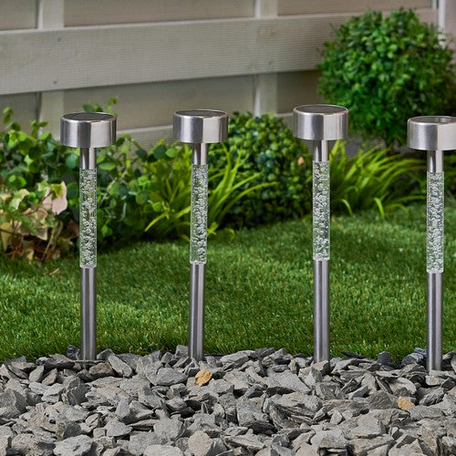Stainless Steel Solar Bubble Stake Light