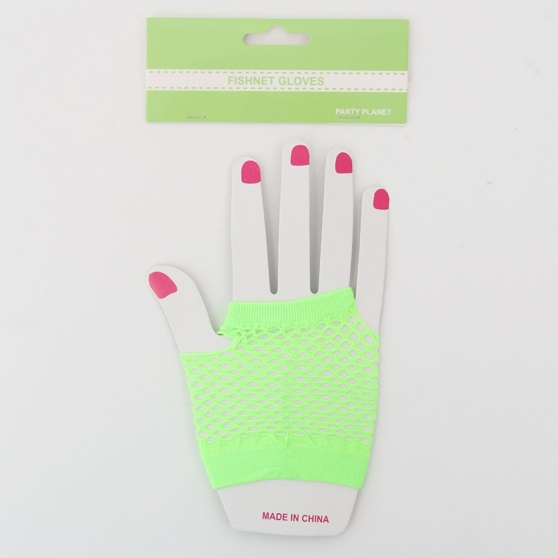 Fishnet Gloves-Green