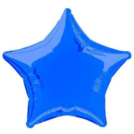 R/Blue Star 20" Foil Bln Pkg