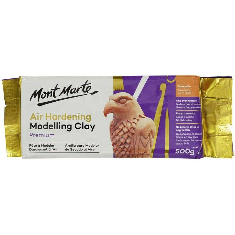Mont Marte Premium Air Hardening Modelling Clay - Terracotta