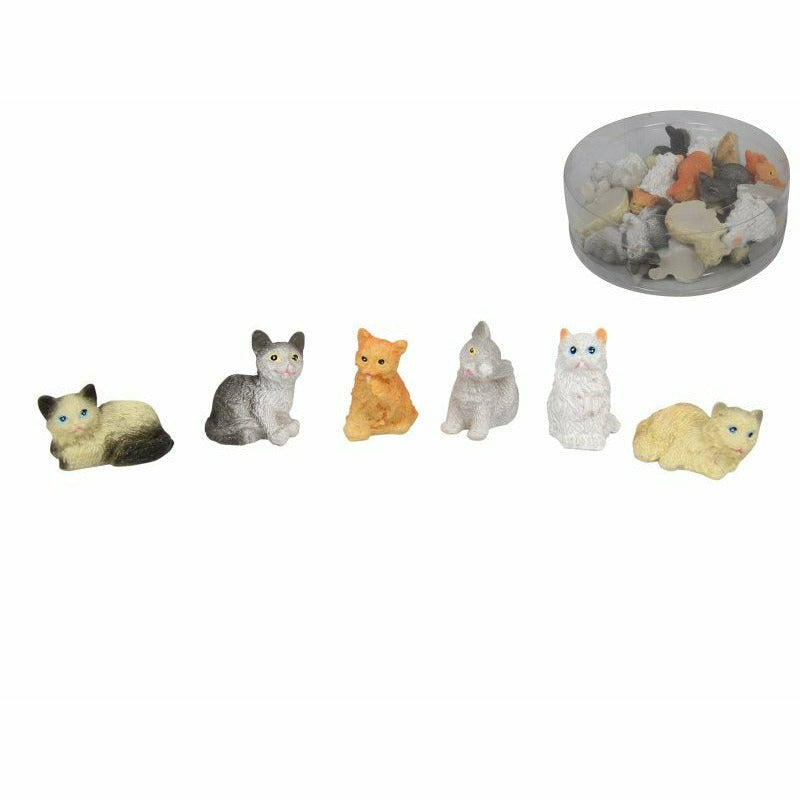 Miniature Cats 3cm - Assorted