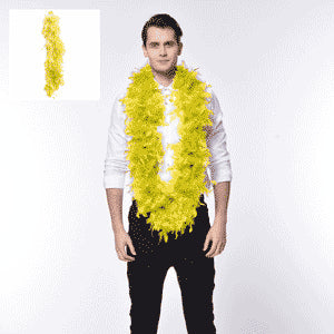Feather Boa-Yellow