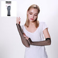 Fishnet Gloves-Black