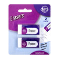 Eraser Vinyl 2 Pack - Stationery product at Price Busters Variety