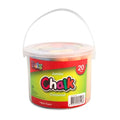 Chalk Jumbo Coloured 20 Pack in Bucket - Stationery product at Price Busters Variety