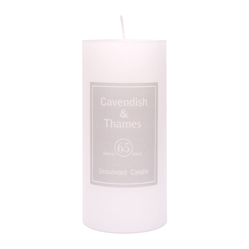 7Cm*15Cm Unscented White Pillar Candle