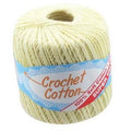 1pce Crochet Cotton LEMON 50G