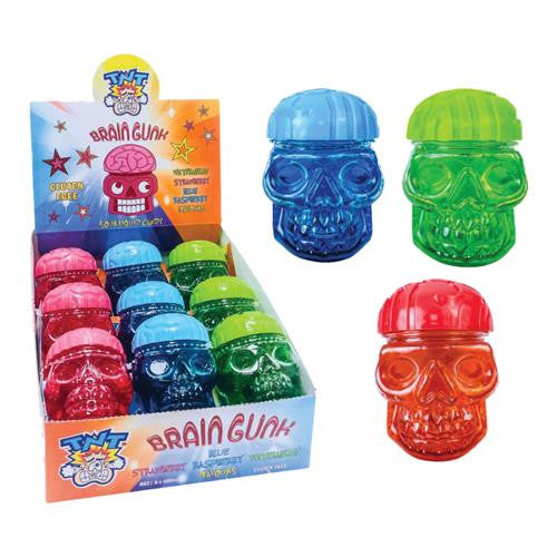 TNT Brain Gunk novelty candy gel bottle 100mL