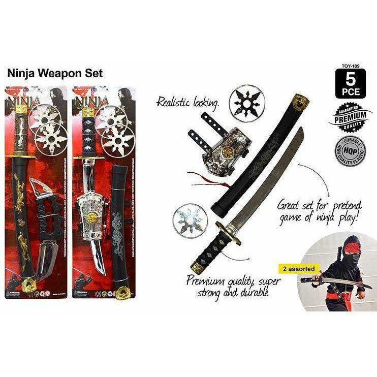 5pce Ninja Playset