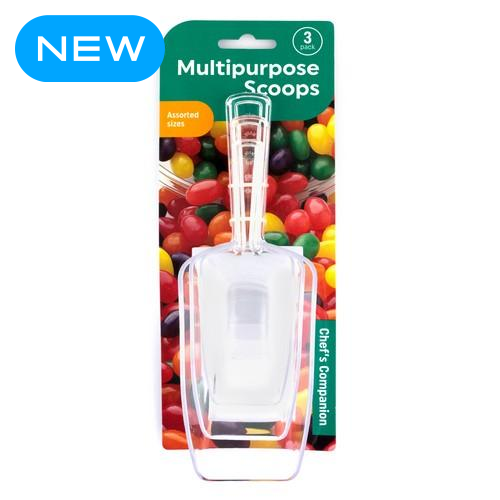 Scoop Plastic Set of 3 Sizes - Kitchen product at Price Busters Variety