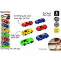6pce Racing Cars 7cm