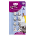Clip Binder Silver 22mm 8 Pack - Stationery product at Price Busters Variety