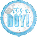 IT'S A BOY BLUE 18" FOIL BLN PKG