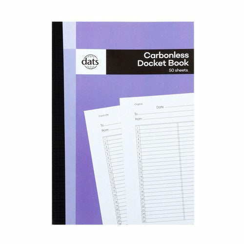 Book Carbonless Docket 50sheets - Stationery product at Price Busters Variety