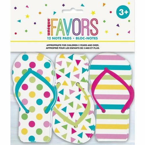 12 Flip-Flop Note Pads