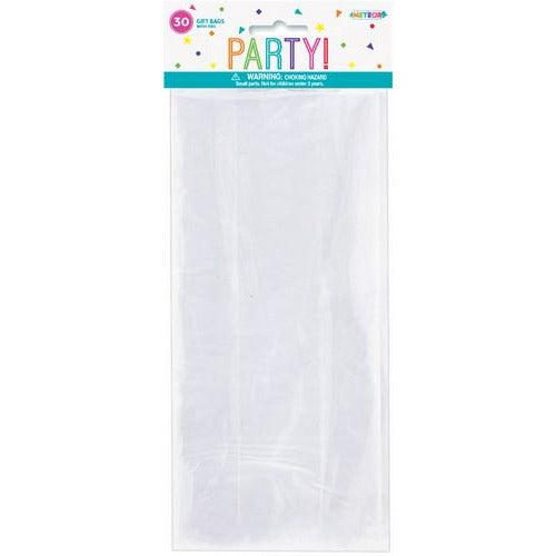 30 Cello Bags & Ties
