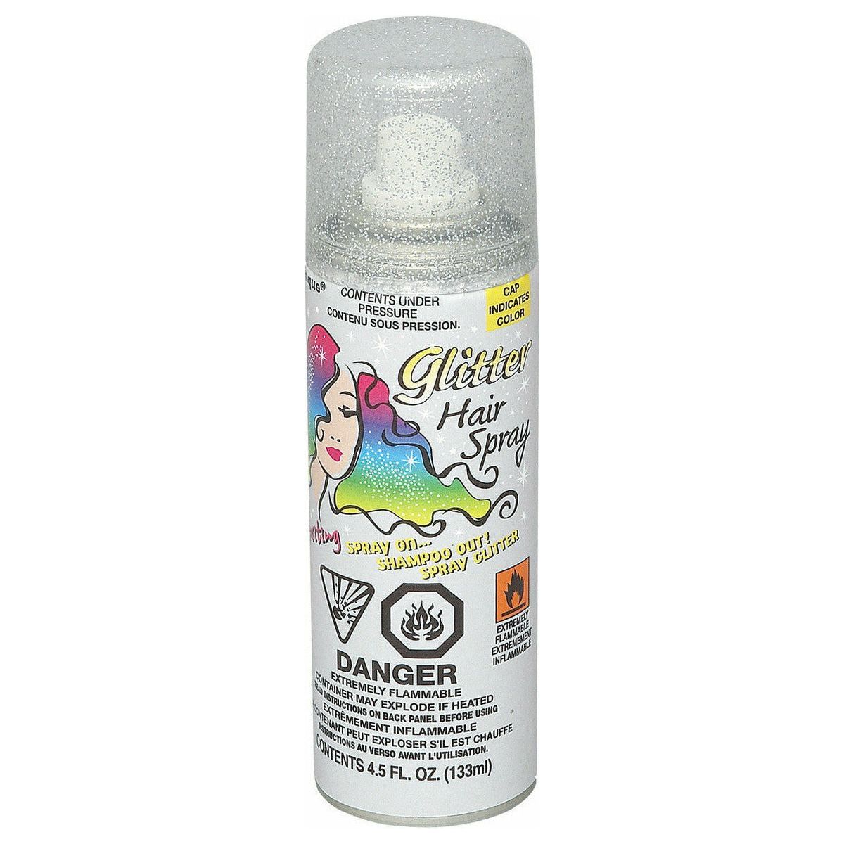 Hair Spray - Glitter Silver