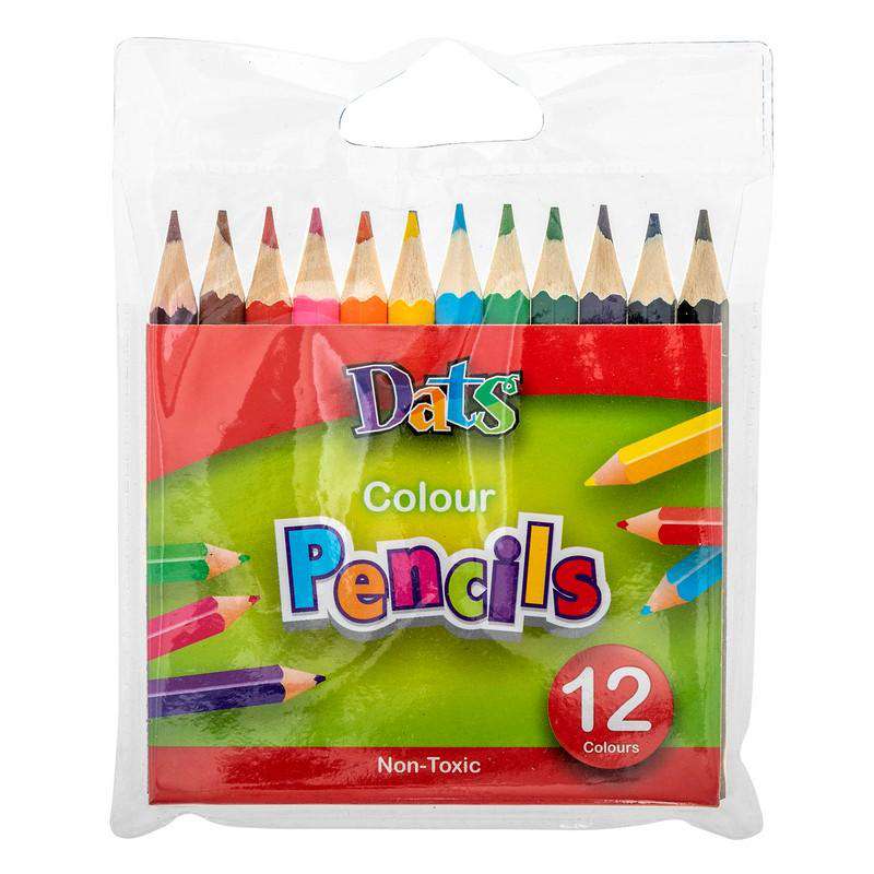 Pencil Colour Half Length 12 Pack - Stationery product at Price Busters Variety