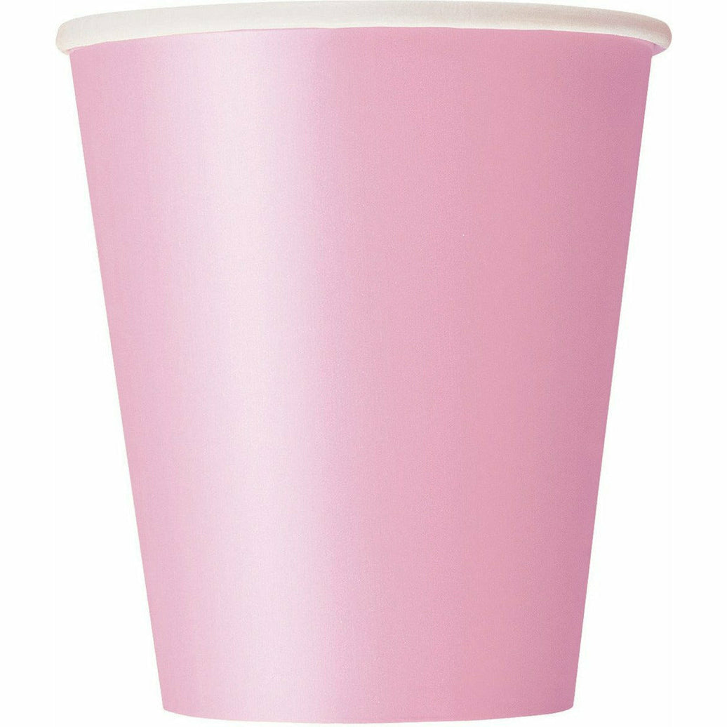 Lov Pink 8 X 9Oz Paper Cups