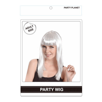 Long Costume Wig - White - product image