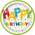Happy Balloon 8 X 7" Plates -Pf