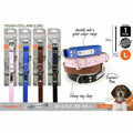 1pc PU Dog Collar Large 2.5Wx50cmH