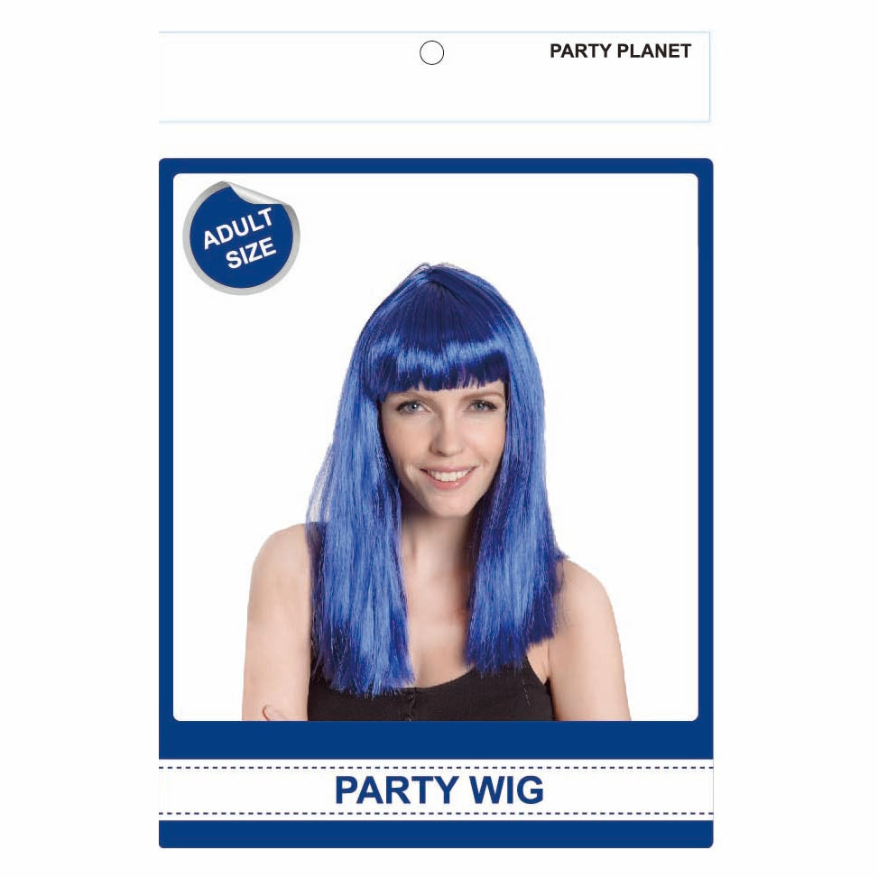 Long Wig-Blue