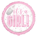 It'S A Girl Pink 18" Foil Bln Pkg
