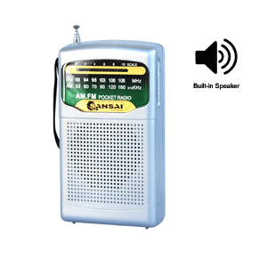 Am/Fm Radio W/Speaker