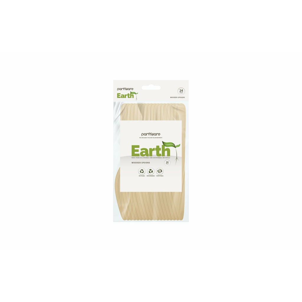 165mm FSC Wood Knife Pk24