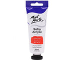 Mont Marte Satin Acrylic Paint - Brilliant Red