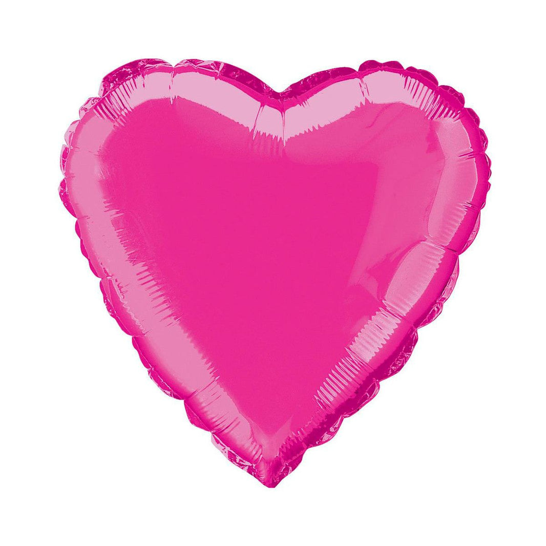 Heart Foil Balloon - Hot Pink - product image
