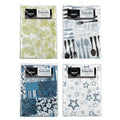 Tablecloth Printed PEVA with Flannel Back Round 150cm - Kitchen product at Price Busters Variety