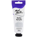 Mont Marte Satin Acrylic Paint - Silver