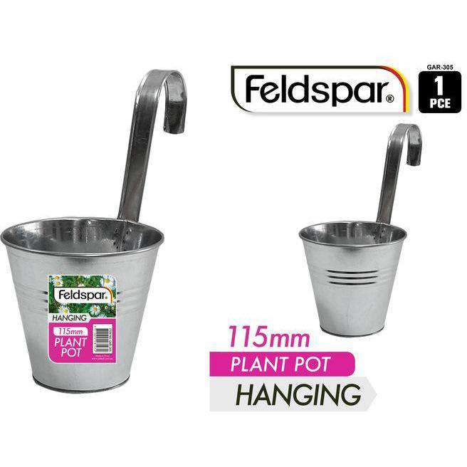 1Pce Metal Flower Bucket 15.5X14.9Cm