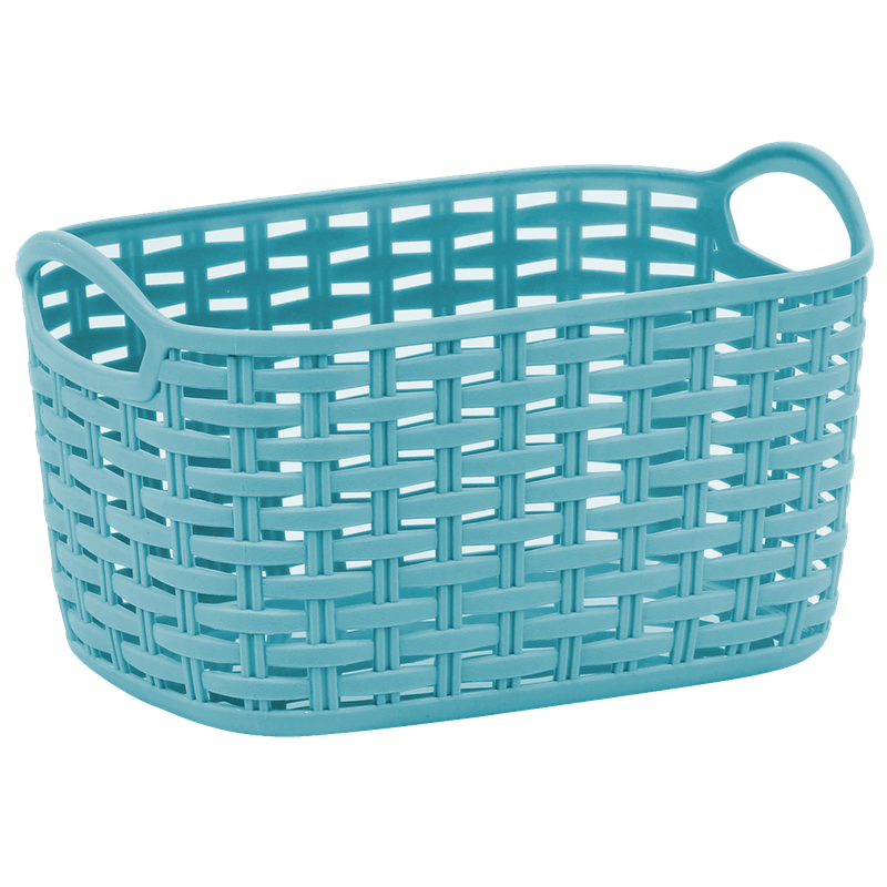 Morocco Basket Rectangular 24 x 16 x 14cm product photo 2 - Price Busters Variety