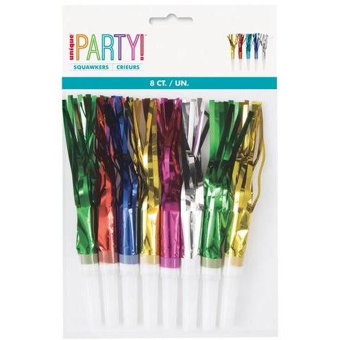 Squawkers Foil Fringed - Multi Coloured - product image
