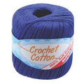 1PCE CROCHET COTTON-50G-ROYAL BLUE